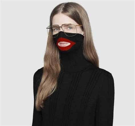 gucci gucci black face|Gucci creative director says unintended racist imagery of $890 .